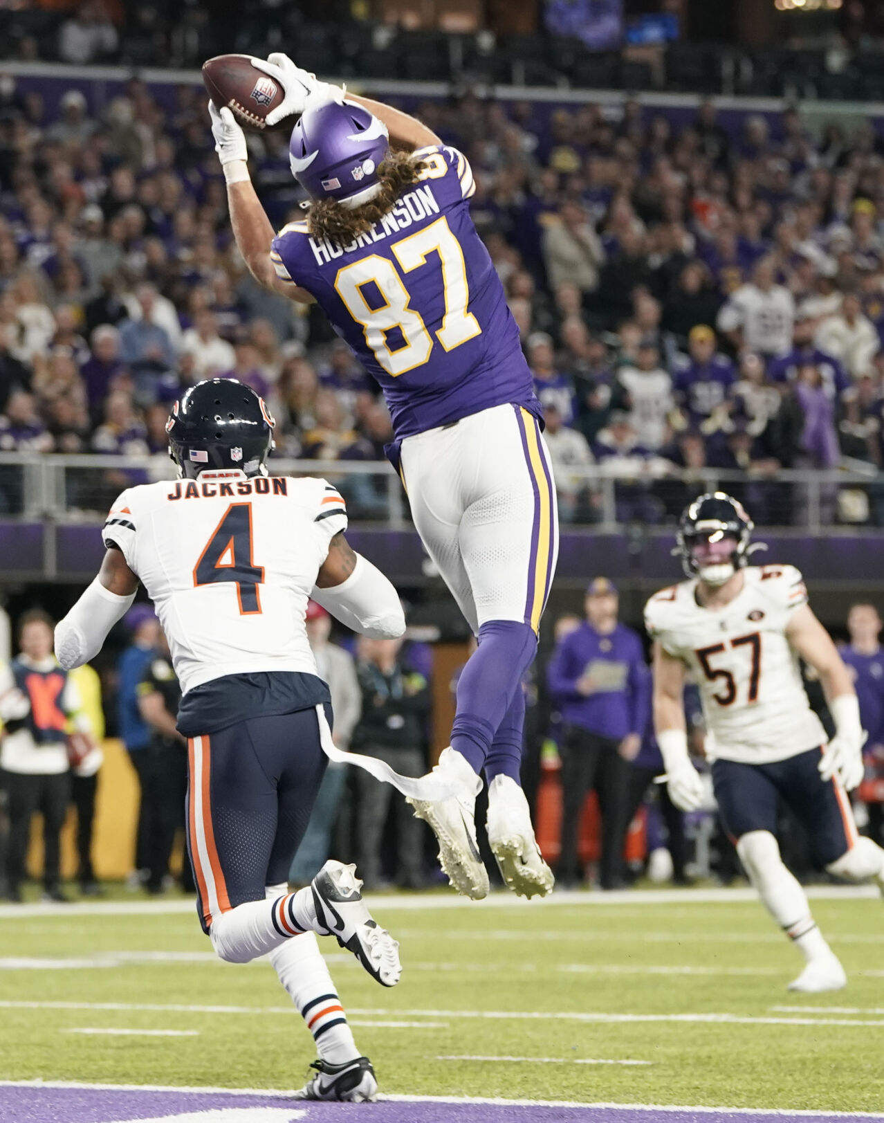 Bears Outlast Vikings 12-10 On 4th Field Goal By Santos After 4 ...