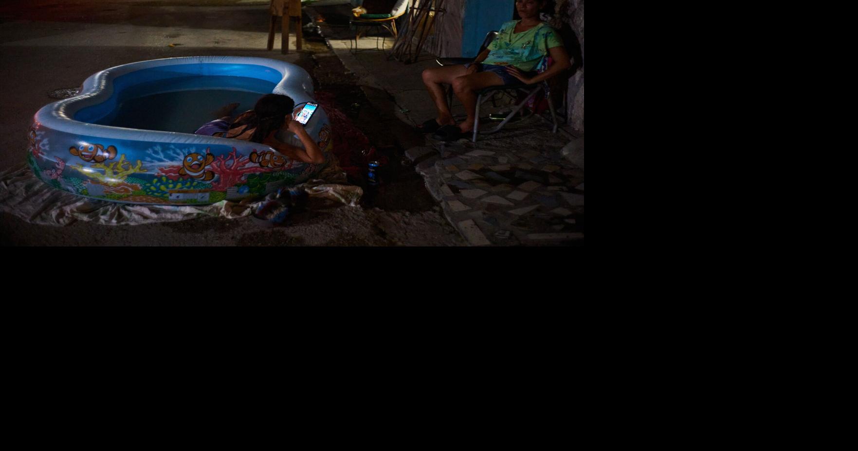As blackouts stretch for days, life in Cuba revolves around small bursts of electricity