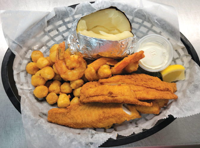 Focus at Catfish Johnny’s good food, good service, good prices