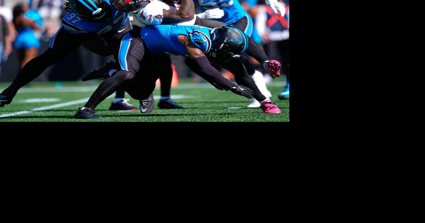 Bucky Irving runs for 2 TDs and Bucs force 4 turnovers in 43-13 rout of ...