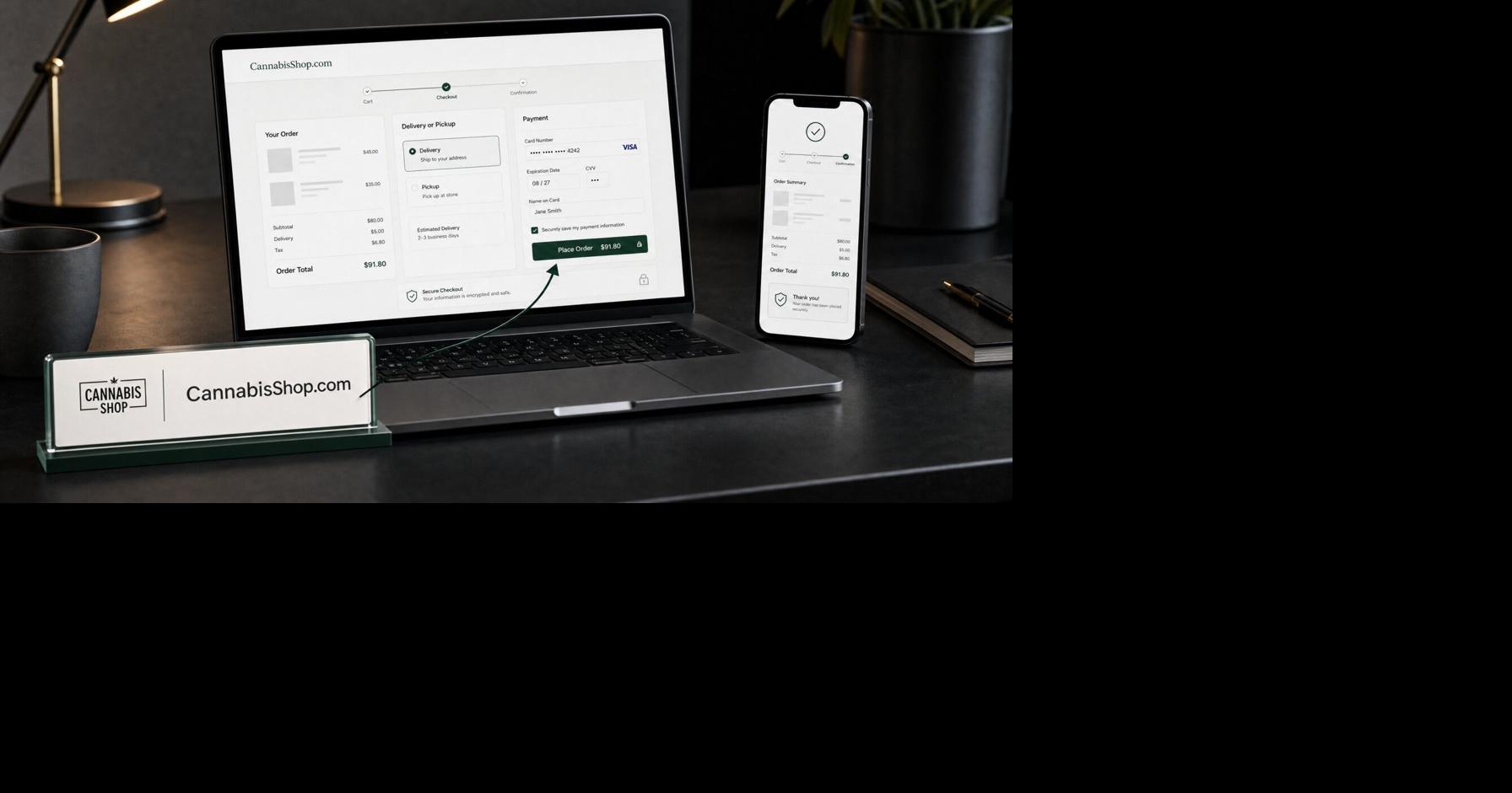 CannabisShop.com Introduces Online Ordering and Integrated Payment Processing