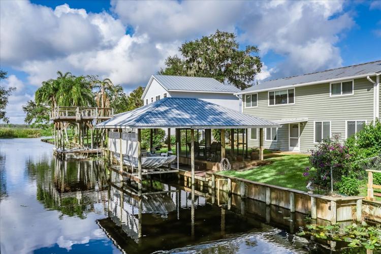Canal home on Lake Istokpoga Highlands Homes
