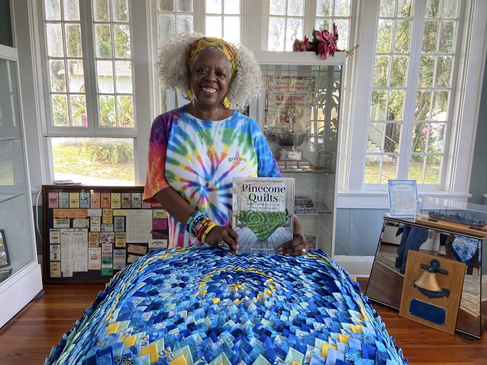 It's Sew Unique - Local author pens pinecone quilt book