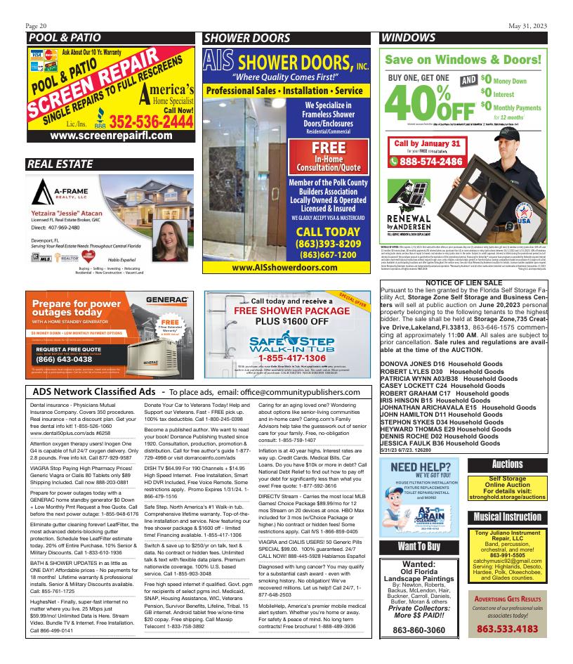 Page 20 | Winter Haven Sun | midfloridanewspapers.com