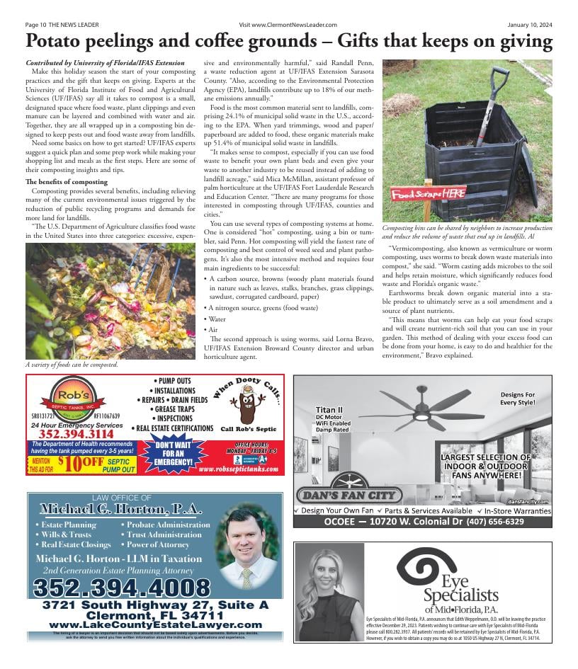 Page 10 | Clermont News Leader | midfloridanewspapers.com