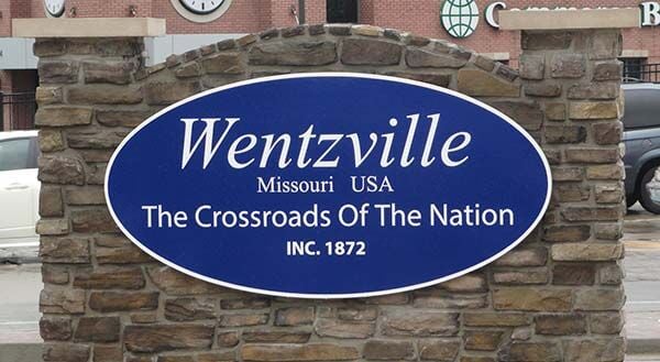 Wentzville sign