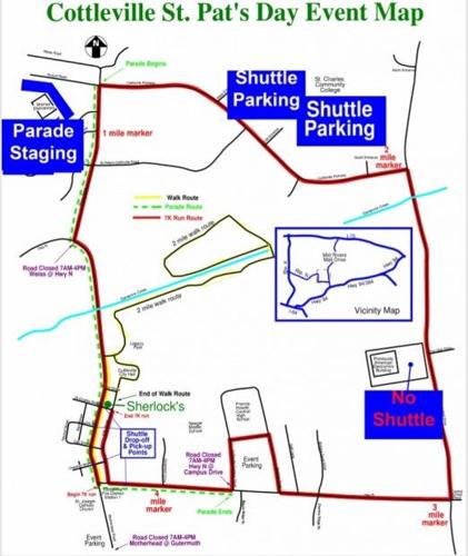 st patrick day run cottleville