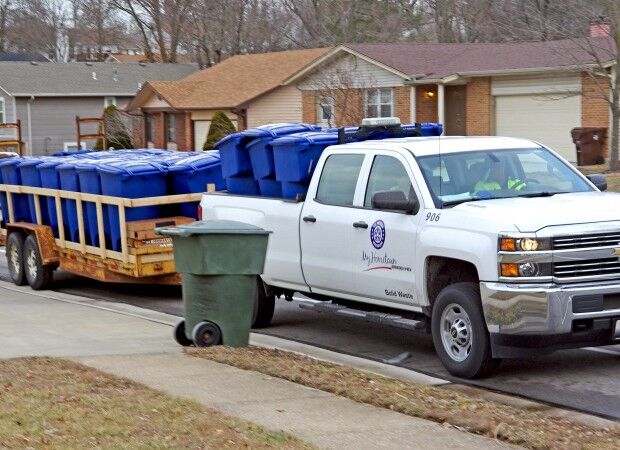 Curbside Services: Blue Cart