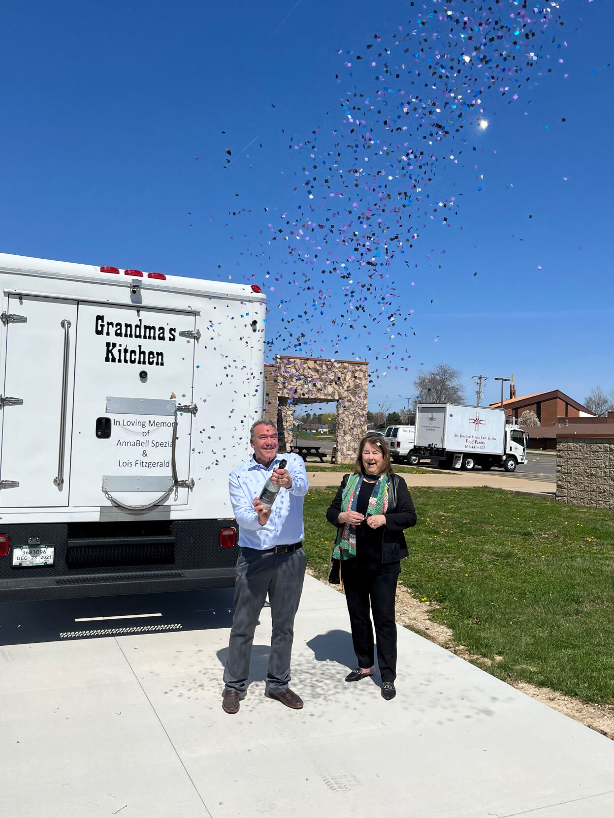 Sts. Joachim & Ann Care Service Food Pantry takes to the road News