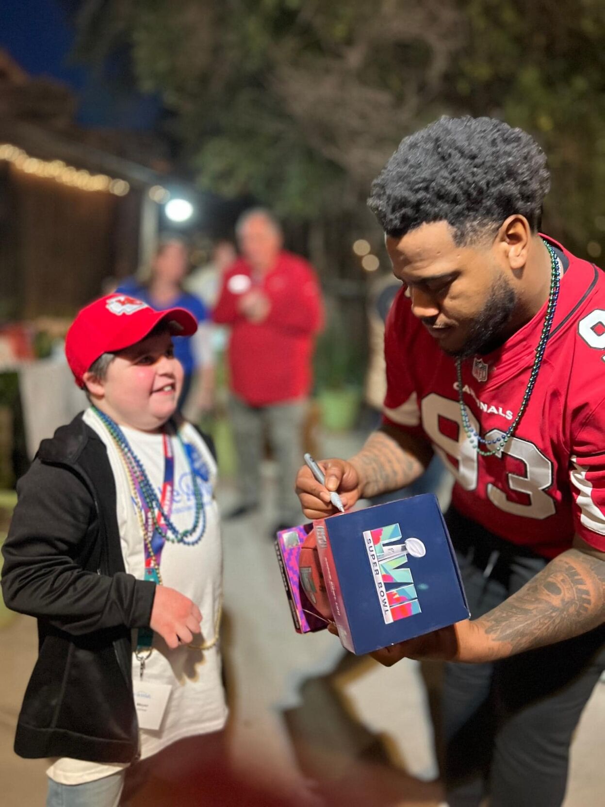 Community surprises Chiefs fan battling cancer with Super Bowl