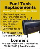 Lonnie's Fuel Tank