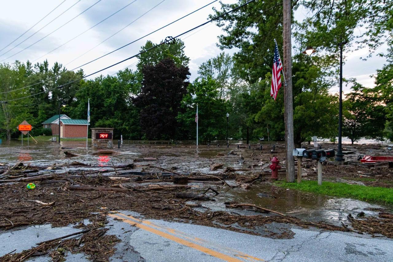 Updated Milton Flood Blog Town experiences road closures and damage