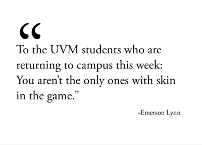 To Uvm Students What S At Stake Editorials Miltonindependent Com