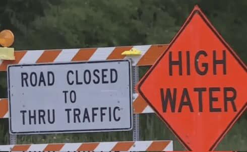 Flooding strikes Milton again prompting road closures Local