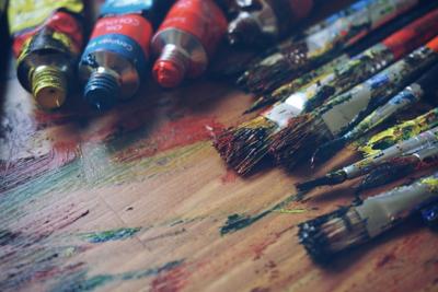 Art supplies stock