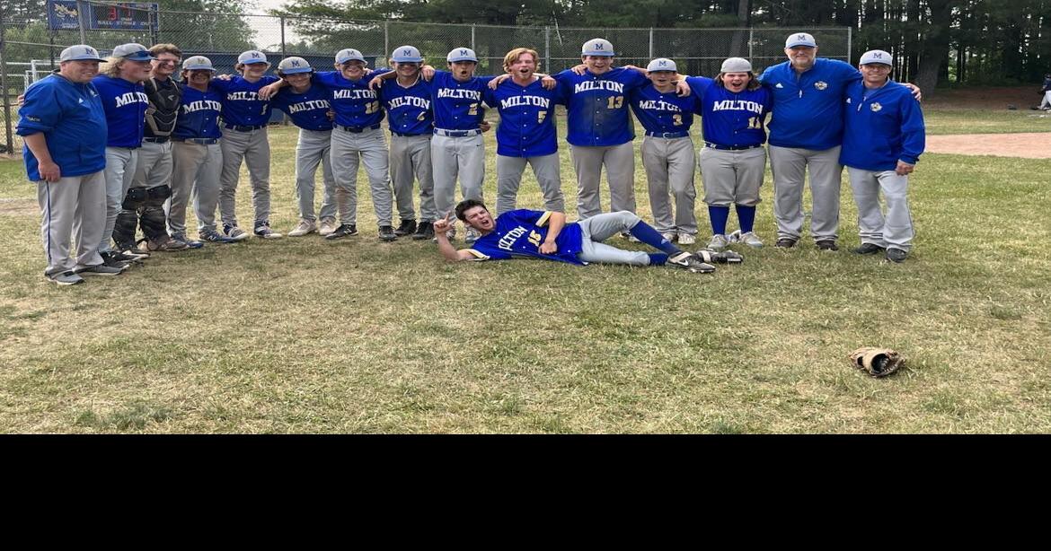 Milton High School varsity baseball team to play at D2 championship