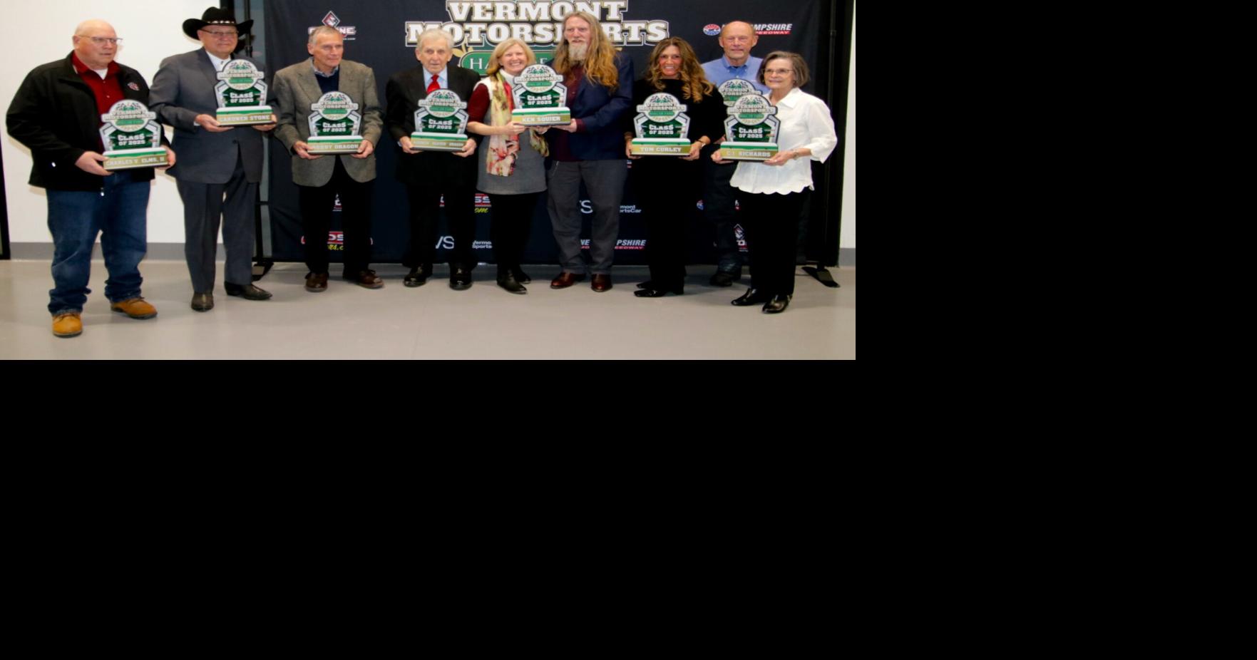 Vermont Motorsports Hall of Fame inducts inaugural class at Milton ceremony