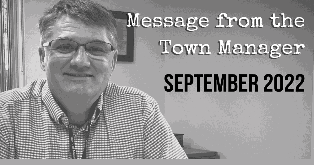 Manager's Message Tax bills, paving plans and events