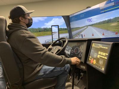 Cold Hollow student at Pro Driver Training
