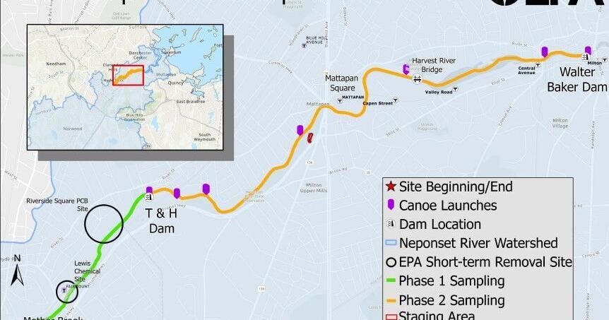 Neponset River's first mile cleanup finalized into two phases