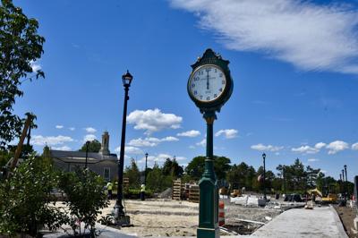 350 anniversary clock in East Milton