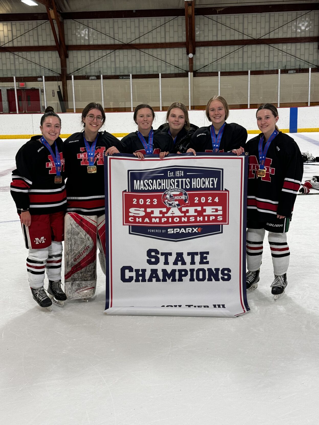 Milton Youth Hockey Girls 19U Team Wins State Championship Milton, MA