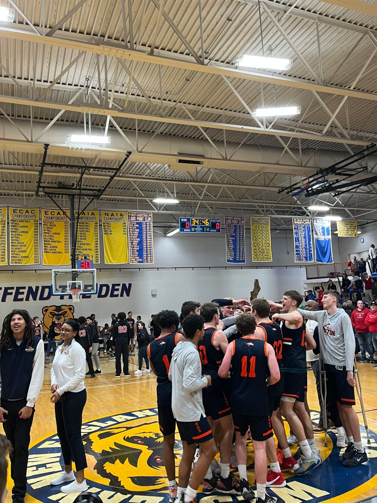 Milton Academy boys basketball captures NEPSAC class A title Milton
