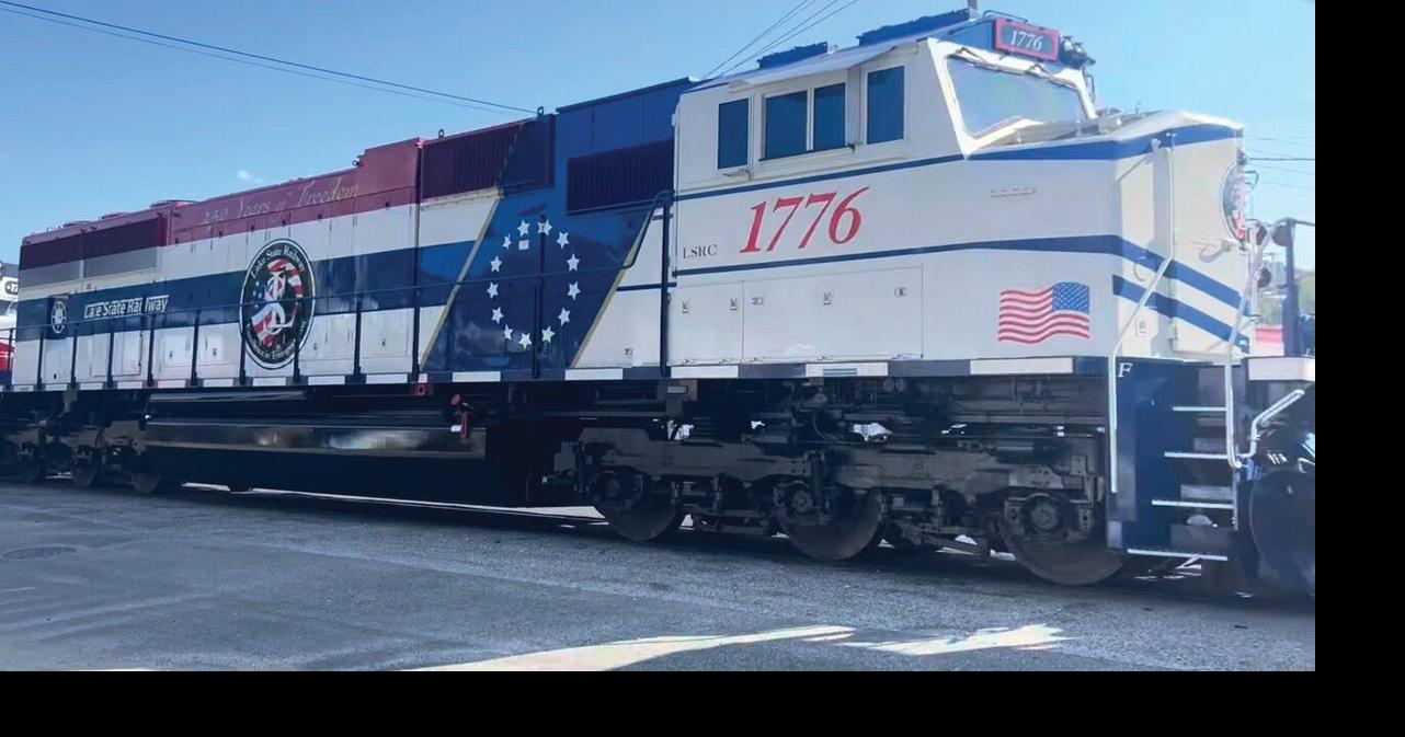 America 250 Locomotives roll through Mingo