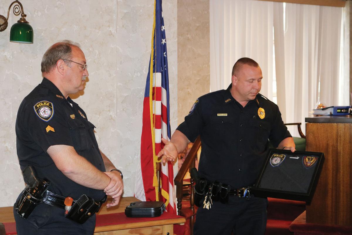 Williamson council honors Hall on his retirement News