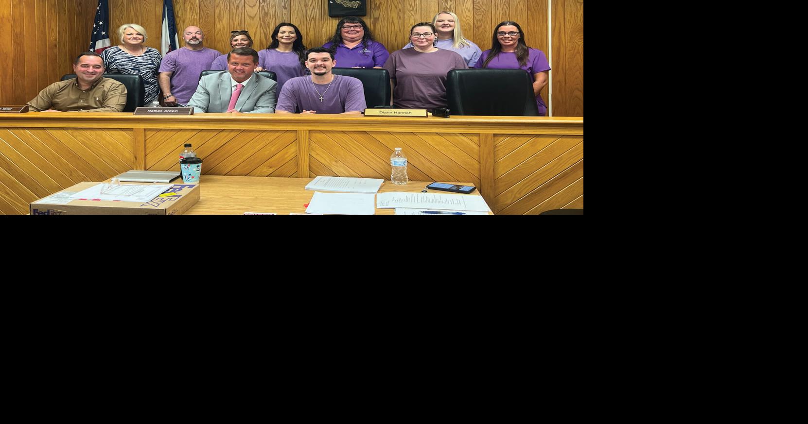 Mingo goes purple