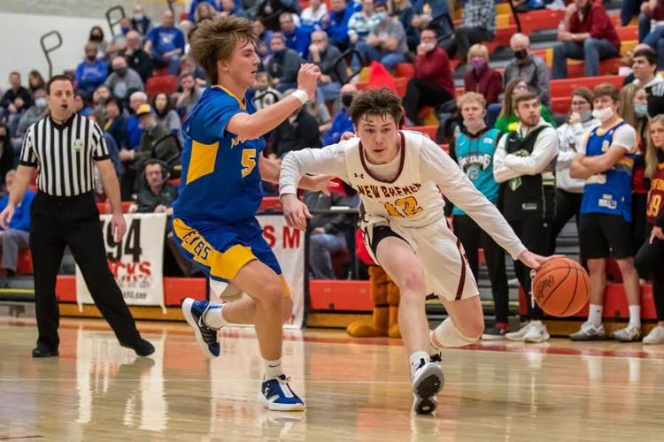 2/5/21 Photo Gallery New Bremen basketball vs. Marion Local Photo