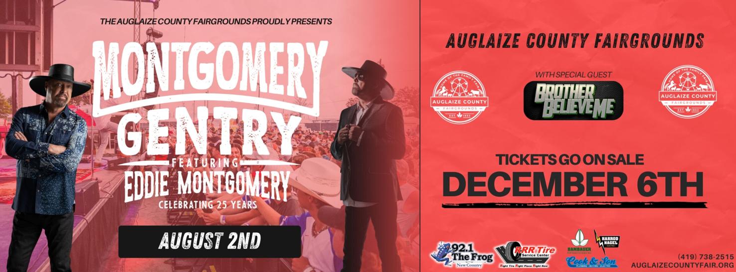 Auglaize County Fair announces 2025 Fair Concert Artists News