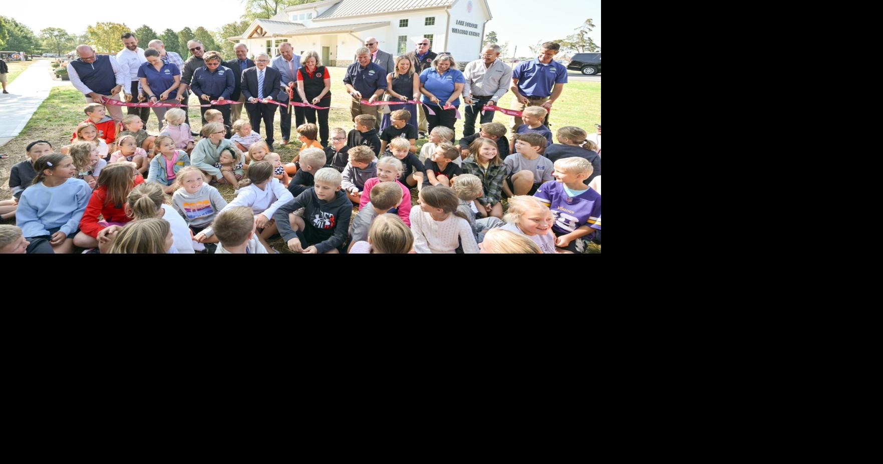 Governor DeWine, ODNR open center at Lake Loramie State Park