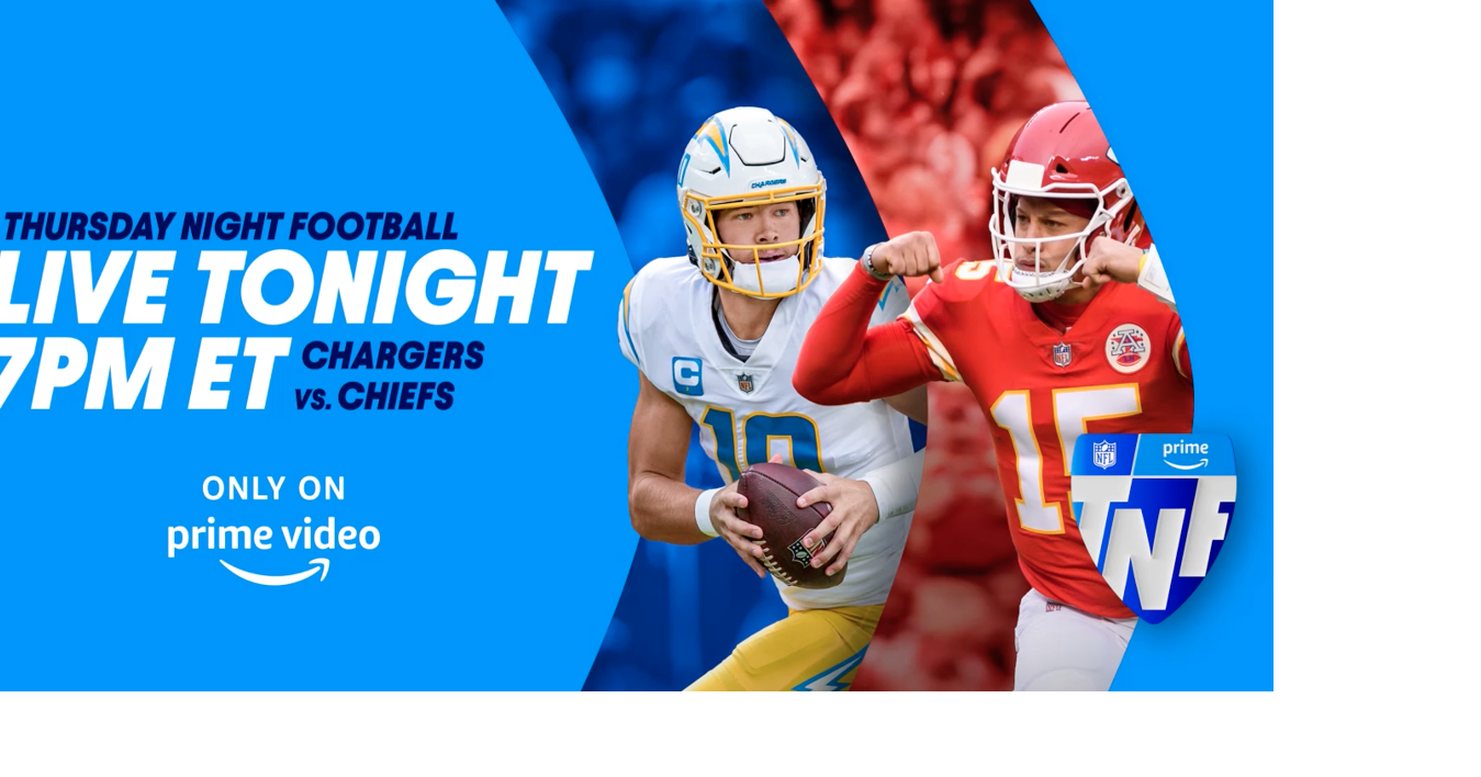 Chiefs-Chargers Thursday Night Football game kicks off first year