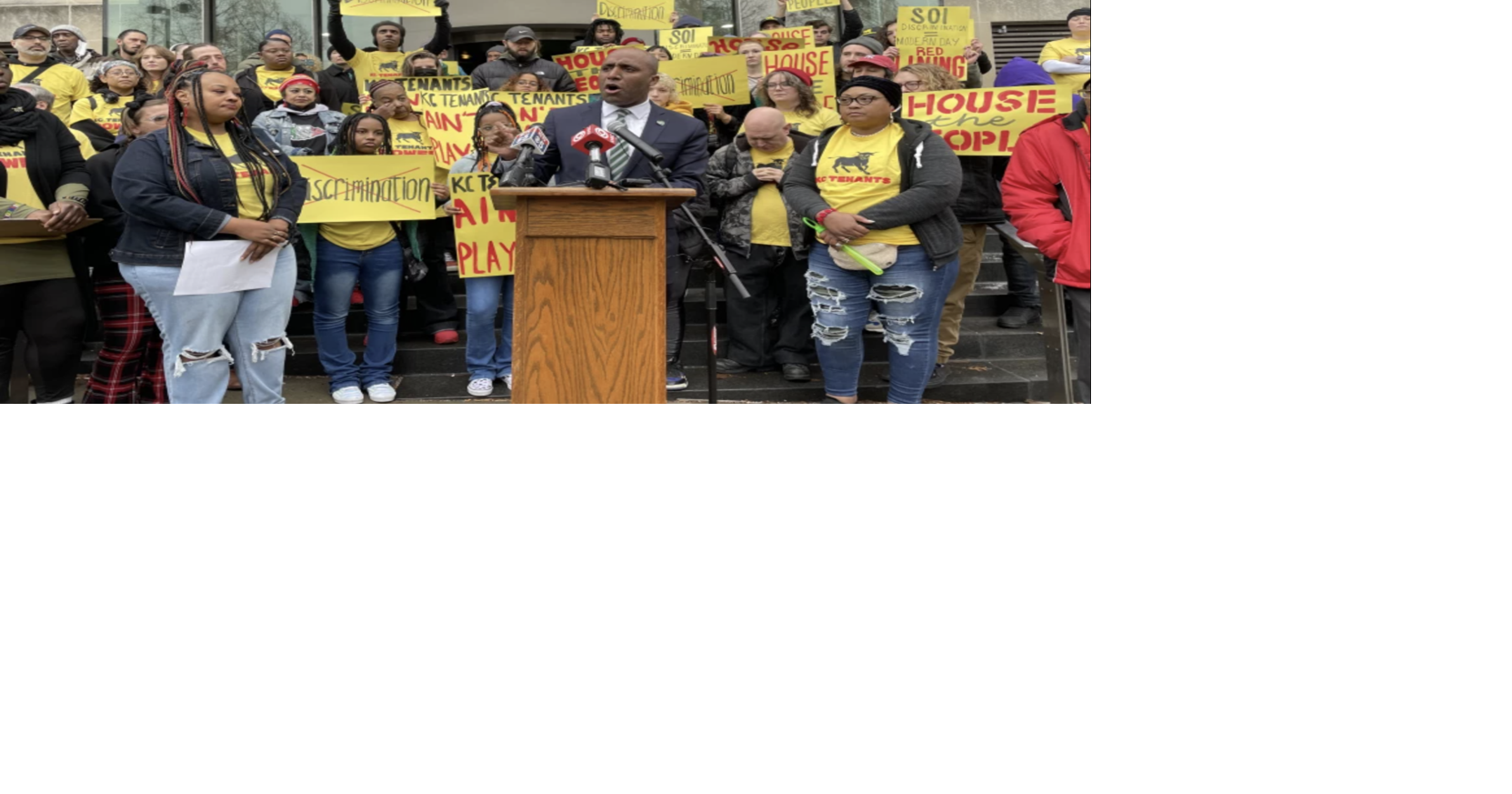 Kansas City mayor wants to ban discrimination against people with