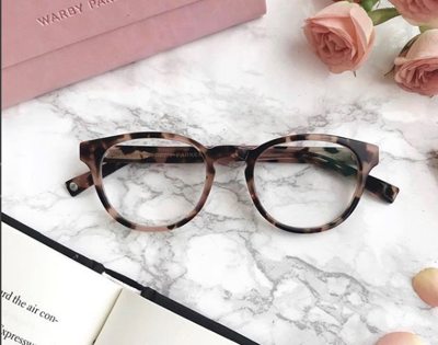 Warby parker percey petal sales tortoise