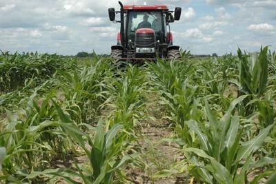 WIRE tractor crop sensor farm soil nutrients