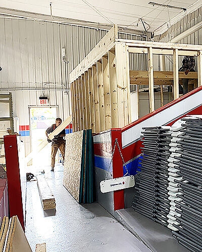 Referee Locker Referees score a win with new locker room at arena | News ...