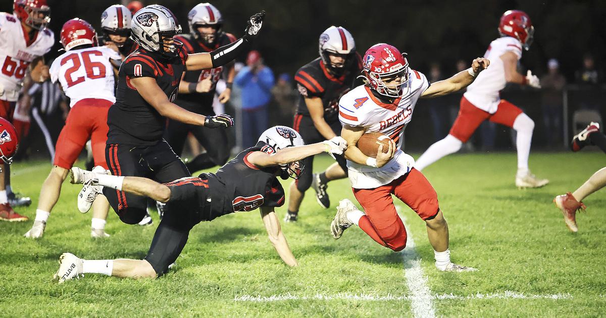 Jordan Laban Rebels football team defeats Jaguars in lopsided victory | Sports ...