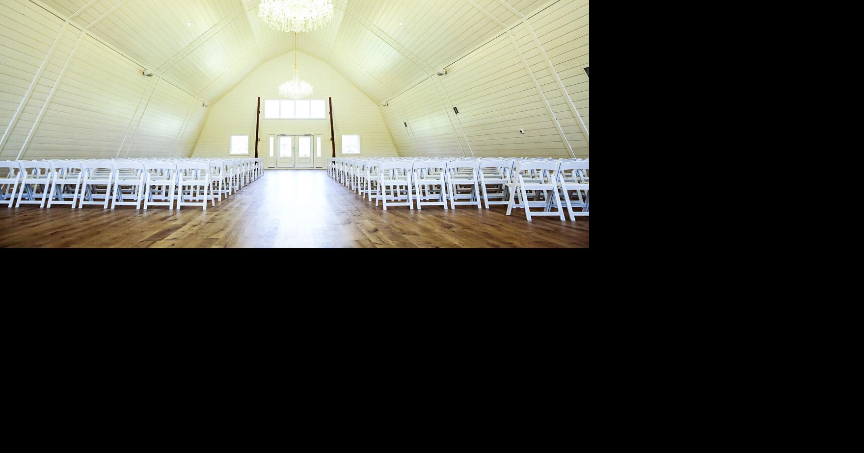 From hay bales to bridal veils, local couple creates wedding venue to remember