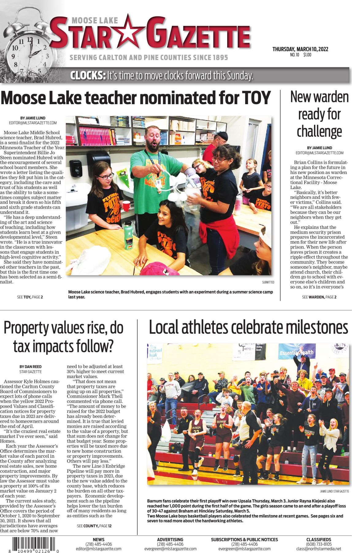 Moose Lake Star Gazette March 10, 2022 Eedition