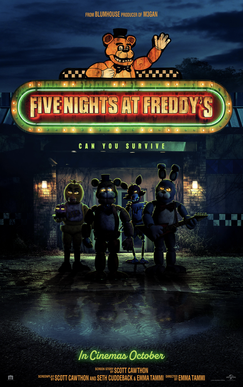 Five Nights at Freddy's wild success might mean more movies hit streaming  and theaters the same day