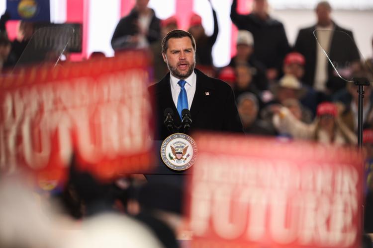 J.D. Vance rallies in Belgrade ahead of midterm elections