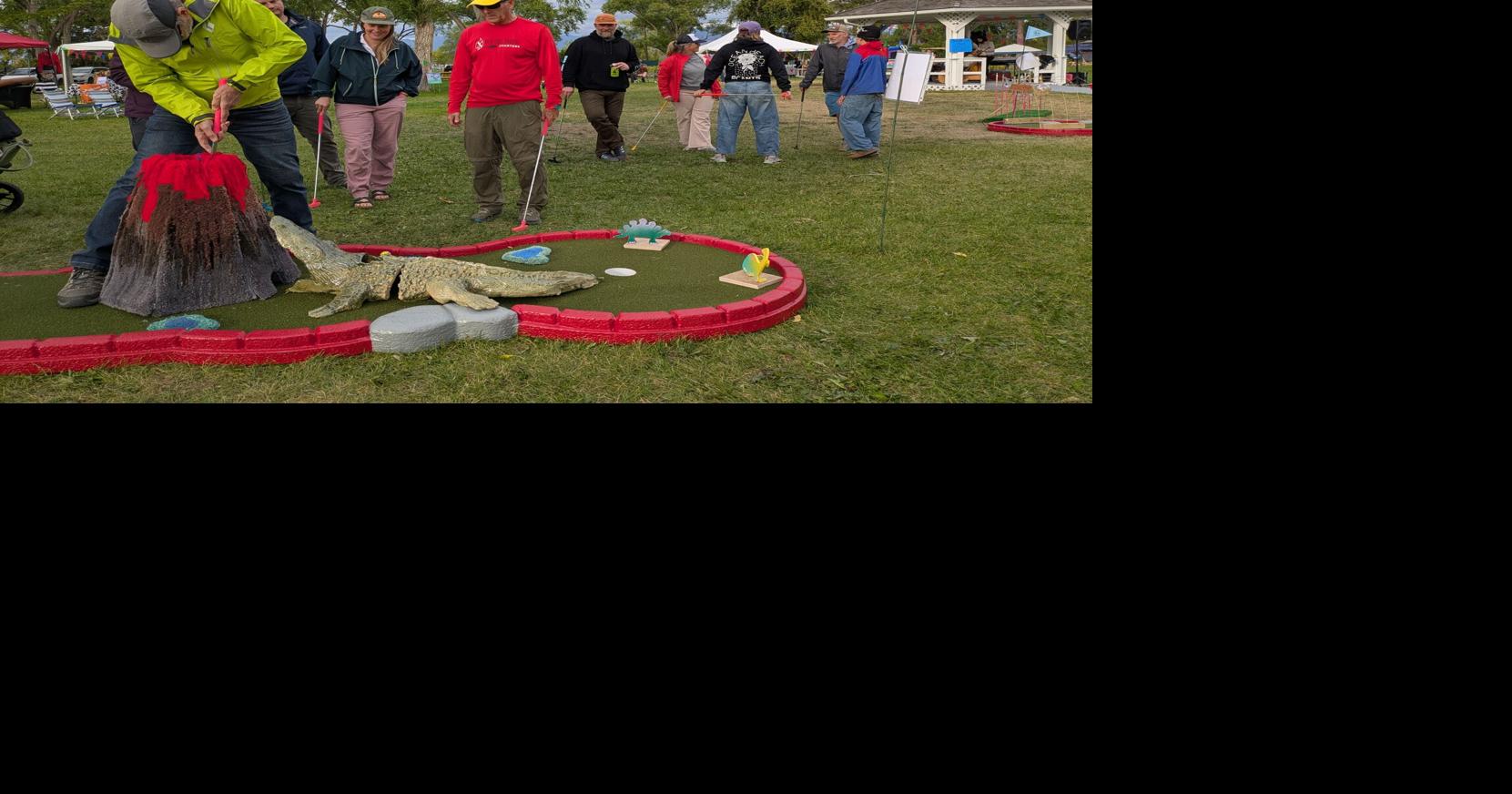 Artist designs 18-hole mini golf course at Bonner Park