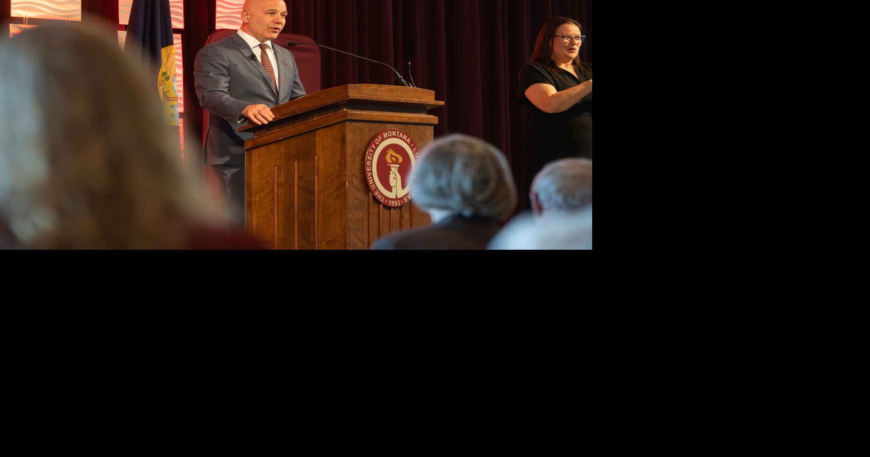 Presidential finalist visits University of Montana campus