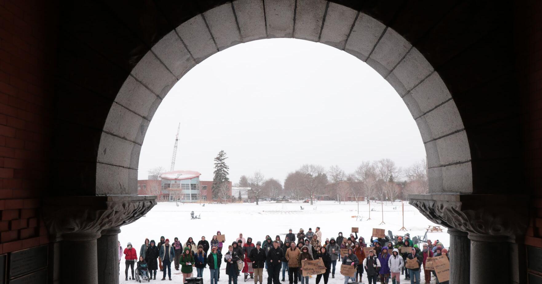 Trans joy to trans power: UM students protest for action on anti-LGBTQIA+ legislation - Vimarsana News