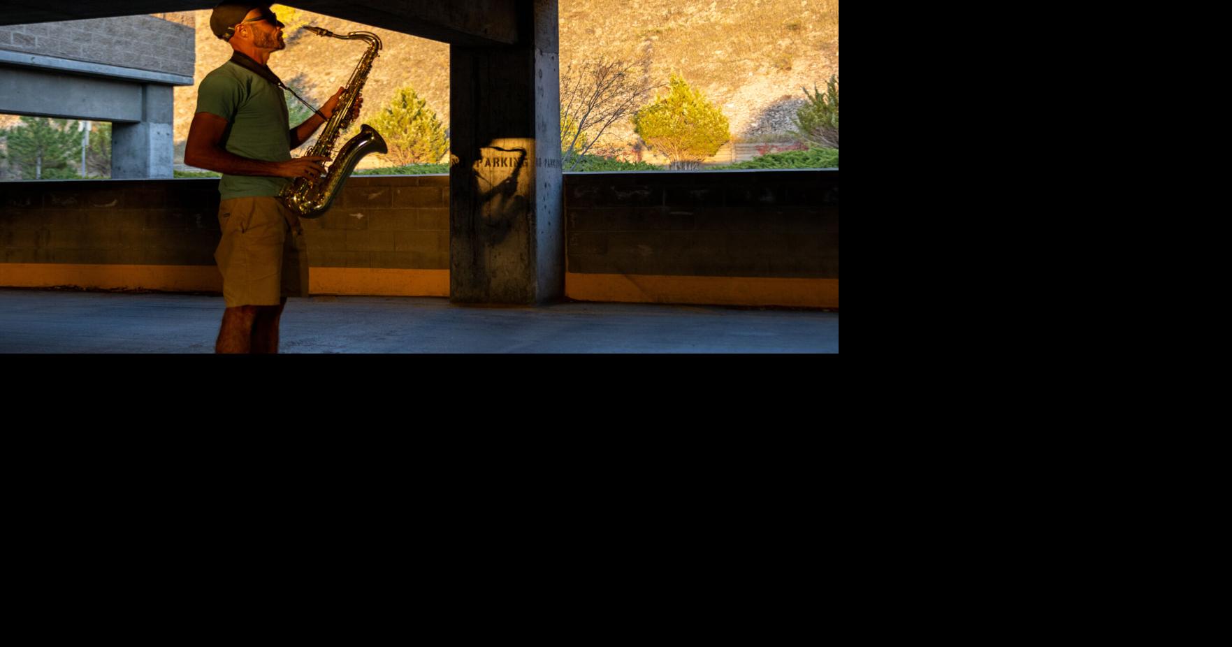 UM parking garage’s mysterious musician