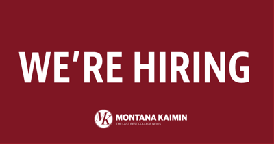 Come work for the Kaimin!