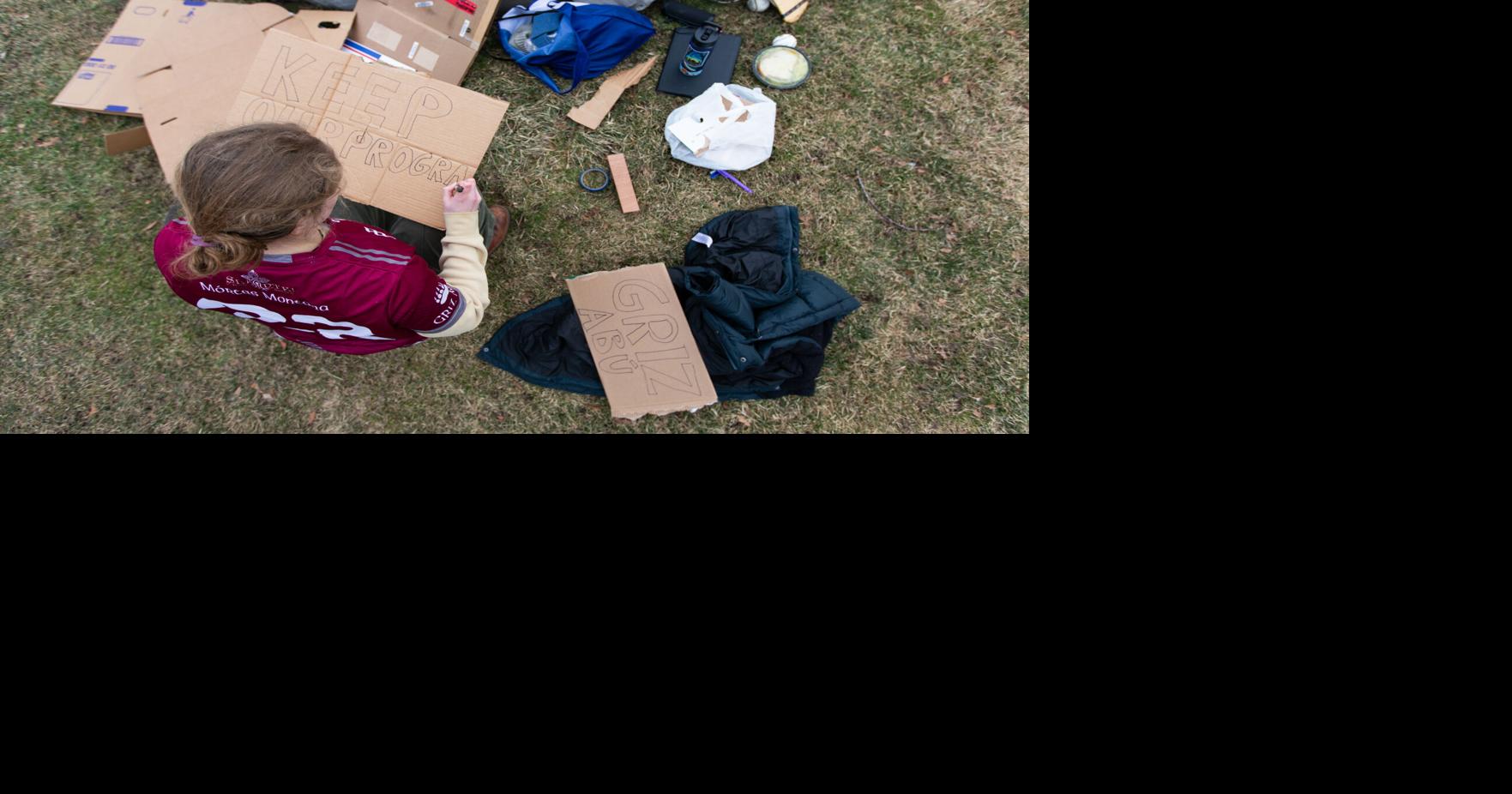 UM hurling protests Irish studies cuts