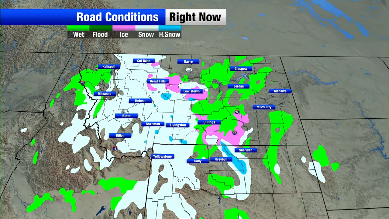 Snow And Rain Decrease As Calmer Weather Arrives In Montana | Montana ...